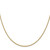 14K 22 inch 1.4mm Forzantine Cable with Lobster Clasp Chain