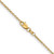 14K 22 inch 1.4mm Round Open Wide Link Cable with Lobster Clasp Chain
