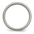 Chisel Titanium Brushed and Polished with Sterling Silver Inlay 7mm Grooved Band - TB-693F874C-4780