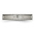 Chisel Titanium Brushed Center 4mm Roman Numerals Band - TB-C1BA7782-6642