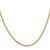 14K 22 inch 1.85mm Semi-Solid Curb with Lobster Clasp Chain