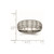 Chisel Titanium Brushed Center 7mm Ridged Edge Band - TB-7CE8A34A-5170