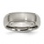 Chisel Titanium Brushed Center 7mm Ridged Edge Band - TB-BEACF478-1499