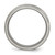 Chisel Titanium Brushed Center 8mm Double Step Ridged Edge Band - TB-257114B6-1300