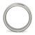 Chisel Titanium Brushed Center 8mm Ridged Edge Band - TB-5BC0BBCB-2865