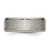 Chisel Titanium Brushed Center 8mm Ridged Edge Band - TB-6AEAEDD0-5170