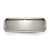 Chisel Titanium Brushed Center 8mm Ridged Edge Band - TB-768A8BFB-1840