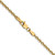14K 22 inch 2.2mm Forzantine Cable with Lobster Clasp Chain