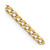 14K 22 inch 2.5mm Semi-Solid Curb with Lobster Clasp Chain