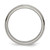 Chisel Titanium Brushed Center Cross Design 6mm Beveled Edge Band - TB-192579A6-2040