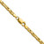 14K 22 inch 3.25mm Byzantine with Lobster Clasp Chain