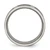 Chisel Titanium Brushed with Black Rubber 8mm Flat Band - TB-A1CADE7B-2460
