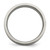 Chisel Titanium Brushed with Sterling Silver Inlay 6mm Grooved Band - TB-17EF37FD-6655