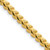 14K 22 inch 3.7mm Franco with Fancy Lobster Clasp Chain