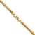 14K 22 inch 3.7mm Franco with Fancy Lobster Clasp Chain