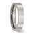 Chisel Titanium Polished 5mm Flat Band - TB-ED8704C5-4518