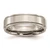 Chisel Titanium Polished 6mm Ridged Edge Band - TB-082F8FF1-3308