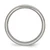 Chisel Titanium Polished 6mm Ridged Edge Band - TB-082F8FF1-3308