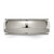 Chisel Titanium Polished 8mm Grooved and Beaded Edge Band - TB-D9581970-1266