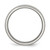 Chisel Titanium Polished 8mm Half Round Band - TB-E9ECDDD6-4761