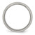Chisel Titanium Polished 8mm Ridged Edge Band - TB-1BA5006D-7365