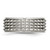 Chisel Titanium Polished 8mm Studded Band - TB-B1BBDB83-1209