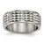 Chisel Titanium Polished 8mm Studded Band - TB-C39F4CE7-1160