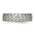 Chisel Titanium Polished and Textured 6mm Band - TB-4CFBBE13-5551