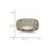 Chisel Titanium Polished and Textured 8mm Band - TB-BED853ED-5605