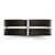 Chisel Titanium Polished Black IP-plated 8mm Grooved Comfort Fit Band - TB-1B3D73C8-7721