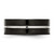 Chisel Titanium Polished Black IP-plated 8mm Grooved Comfort Fit Band - TB-75E28B19-9094