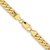 14K 22 inch 6.75mm Solid Miami Cuban Link with Lobster Clasp Chain