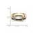 Chisel Titanium Polished with 14k Gold Inlay 6mm Band - TB-6239675D-2785