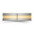 Chisel Titanium Polished with 14k Gold Inlay 6mm Flat Band - TB-917DFACC-7384