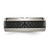 Chisel Titanium Polished with Black Carbon Fiber Inlay 8mm Band - TB-16C15F85-9014