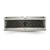 Chisel Titanium Polished with Black Carbon Fiber Inlay 8mm Band - TB-6EB58FBF-1793