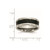 Chisel Titanium Polished with Black Carbon Fiber Inlay 8mm Band - TB-CB81CC3D-5127