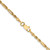 14K 24 inch  2.5mm Diamond-cut Milano Rope with Lobster Clasp Chain