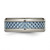 Chisel Titanium Polished with Light Blue Carbon Fiber Inlay 8mm Band - TB-96E927CE-7393
