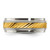 Chisel Titanium Polished with Yellow IP-plated Center 8.00mm Band - TB-E452BFB1-2834