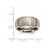 Chisel Titanium Satin and Polished 10mm Beveled Edge Band - TB-100658E7-3737
