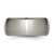 Chisel Titanium Satin and Polished 10mm Beveled Edge Band - TB-AF115183-1547