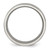 Chisel Titanium Satin and Polished Black Enamel Striped 8mm Flat Band - TB-F926C60B-9846