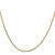 14K 24 inch 1.65mm Solid Diamond-cut Cable with Lobster Clasp Chain