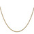 14K 24 inch 1.7mm Ropa with Lobster Clasp Chain