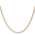 14K 24 inch 1.7mm Spiga with Lobster Clasp Chain