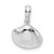 De-Ani Sterling Silver Rhodium-Plated Polished Clam Shell Pendant - QC-046BD2E2-9708