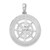 De-Ani Sterling Silver Rhodium-Plated Polished Nautical Compass Pendant - QC-C78A6F4F-2500
