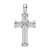 De-Ani Sterling Silver with Endcaps and X-Center Latin Cross Pendant