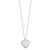 Diamond Fascination Diamond Mystique Sterling Silver Platinum-plated Diamond Heart Locket
